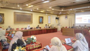 Unbrah Hadirkan Dewan Eksekutif BAN-PT Brainstorming Persiapan Re-Akreditasi